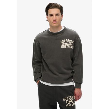 Superdry Superdry Sweatshirt zwart / wit