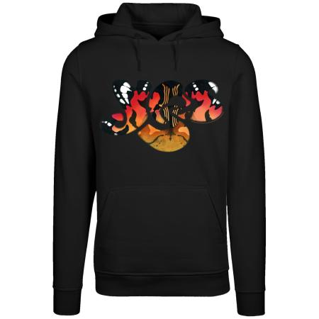 F4NT4STIC F4NT4STIC Sweatshirt YES Ra Logo rood / zwart / wit