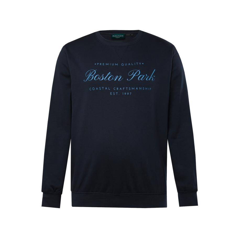 Boston Park Boston Park Sweatshirt marine / lichtblauw -