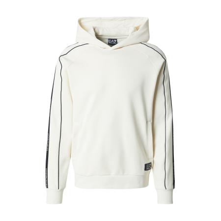 Emporio Armani EA7 Emporio Armani Sweatshirt crème / zwart / wit