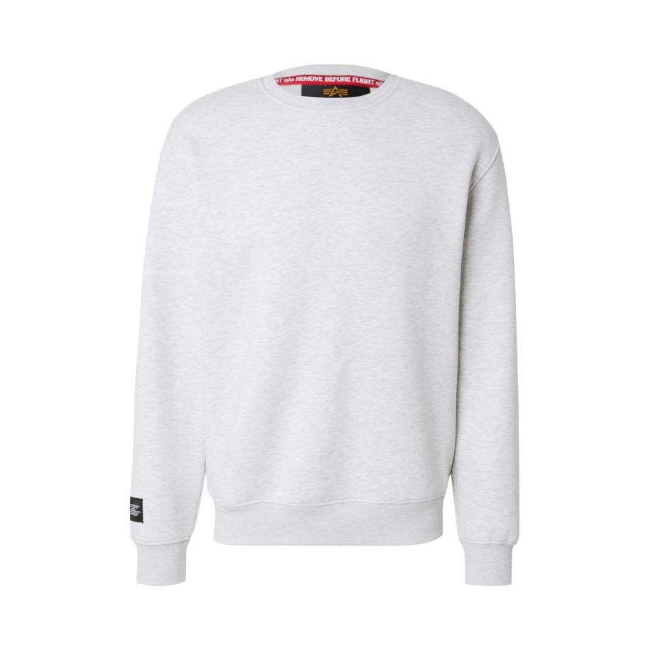 Alpha Industries ALPHA INDUSTRIES Sweatshirt lichtgrijs / zwart -