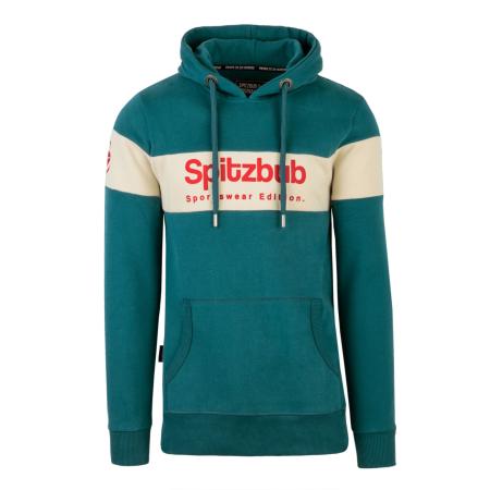 SPITZBUB Sweatshirt Ludis beige / petrol / oranje