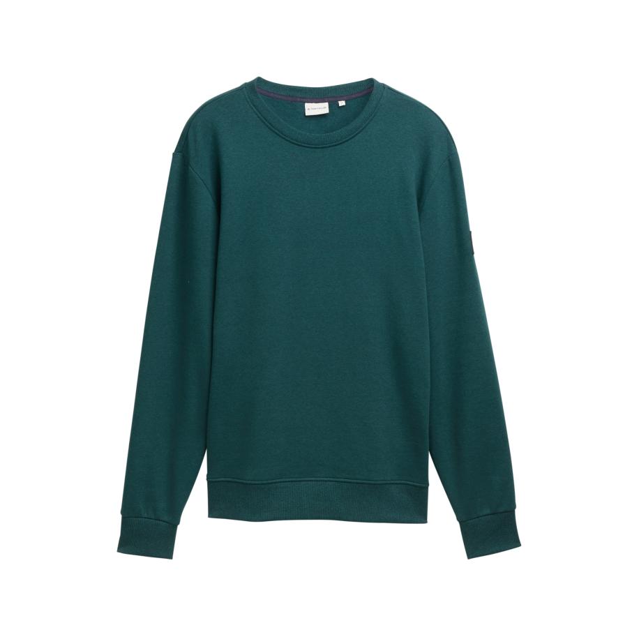 Tom Tailor TOM TAILOR Sweatshirt smaragd -