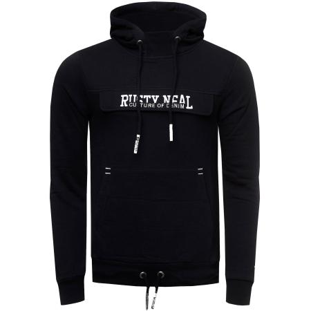 Rusty Neal Rusty Neal Sweatshirt nachtblauw / wit