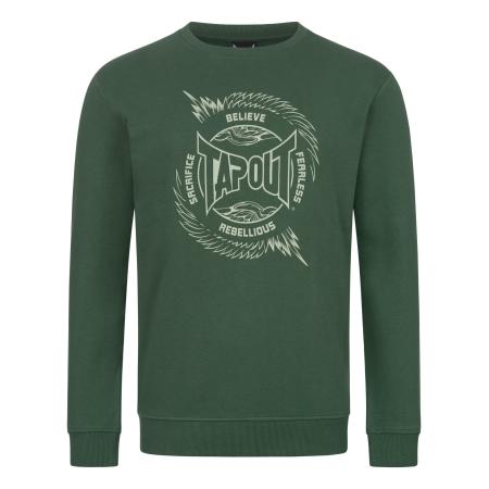 Tapout Tapout Sweatshirt Spirit groen / wit