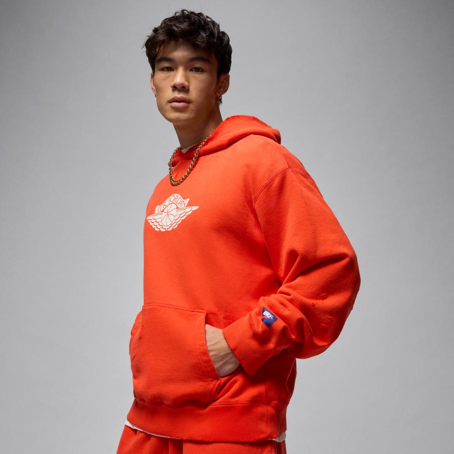 Jordan Rare Air fleecehoodie voor heren - Rood Rood
