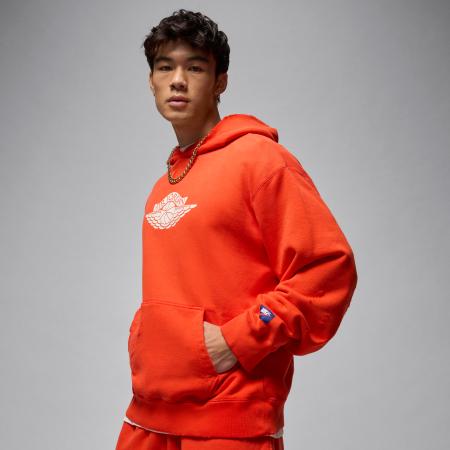 Jordan Rare Air fleecehoodie voor heren - Rood