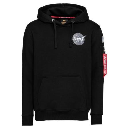 ALPHA INDUSTRIES Sweatshirt Space Shuttle lichtblauw / grijs / zwart / wit