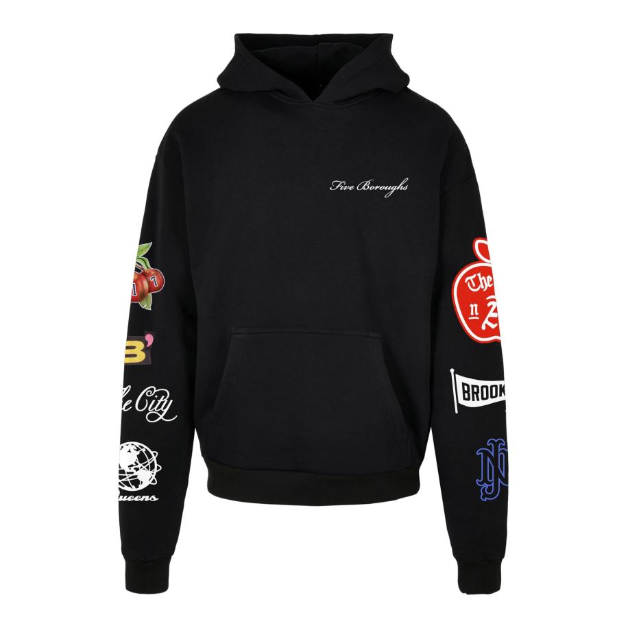 mister tee MT Upscale Sweatshirt Homage geel / rood / zwart / wit -