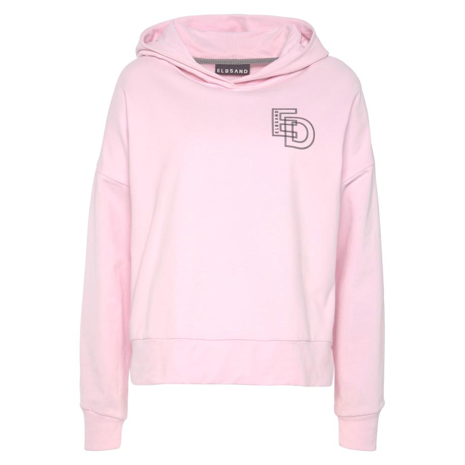 Elbsand Elbsand Sweatshirt rosa / zwart -