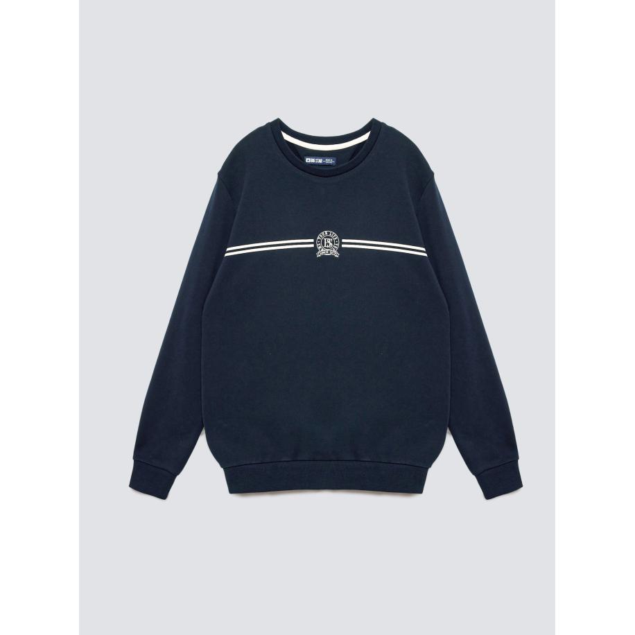 Big Star BIG STAR Sweatshirt DANIEL beige / marine -