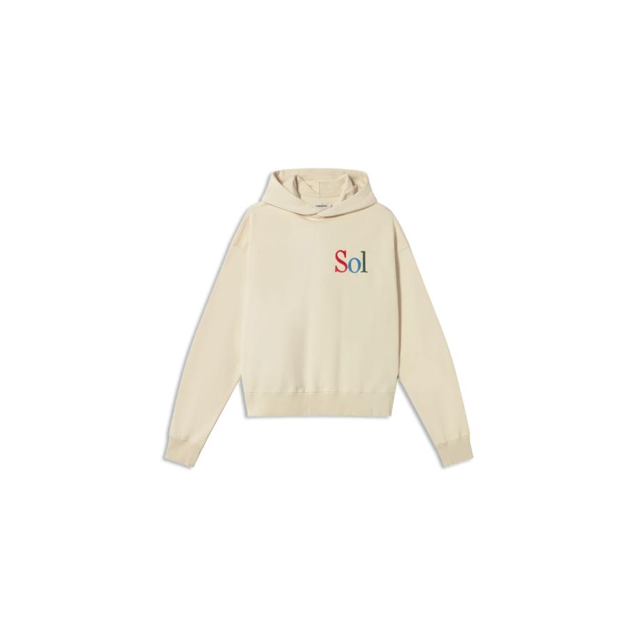 thinking mu Thinking MU Sweatshirt SOL blauw / groen / rood / offwhite -