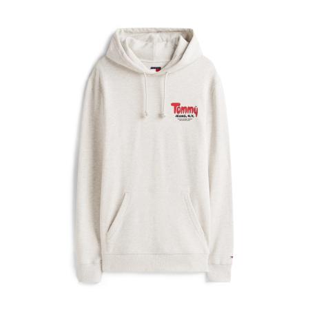 Tommy Jeans Tommy Jeans Sweatshirt grijs gemêleerd / rood / zwart