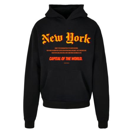 F4NT4STIC Sweatshirt New York COTW oranje / rood / zwart