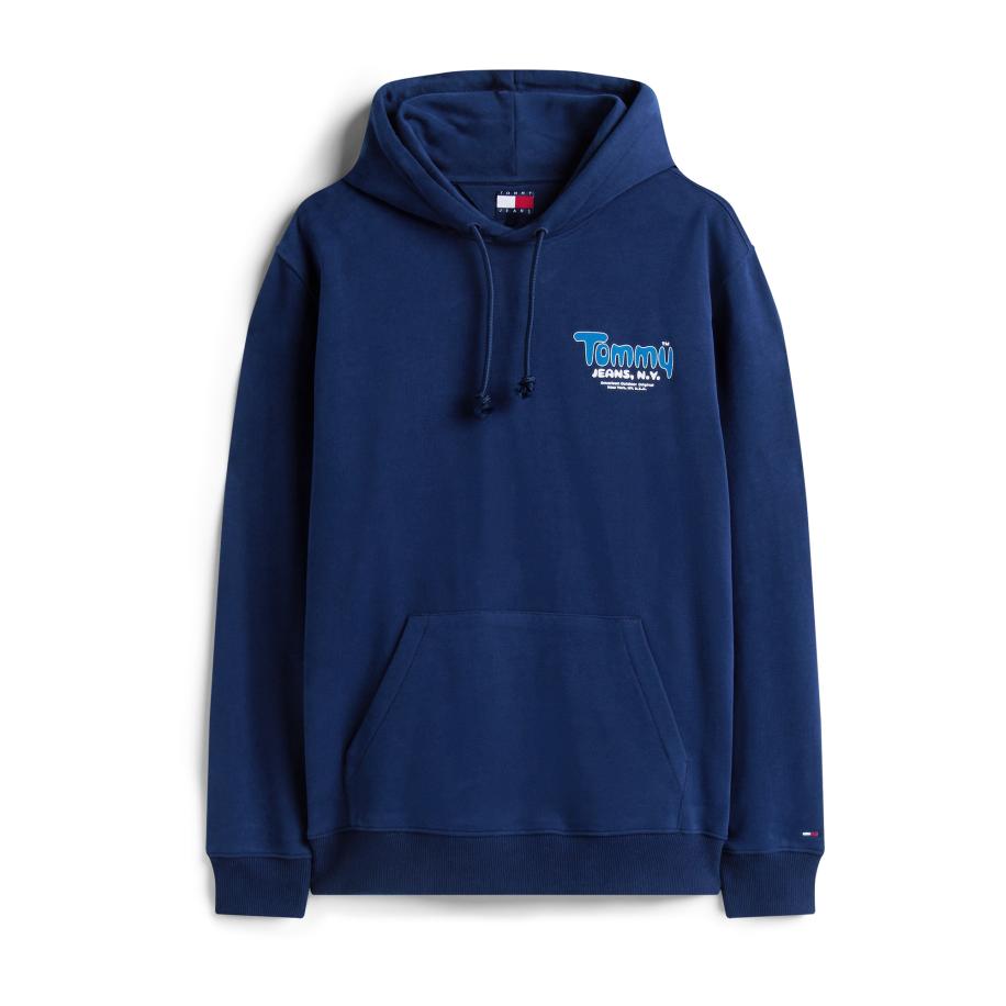 Tommy Jeans Tommy Jeans Sweatshirt blauw / marine / wit -