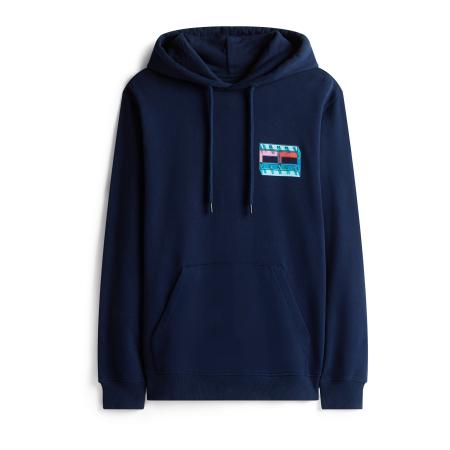 Tommy Jeans Tommy Jeans Sweatshirt blauw / marine / donkergroen / rood