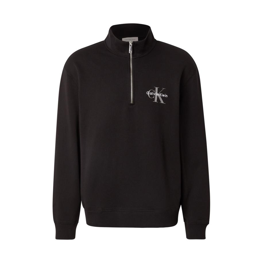 Calvin Klein Calvin Klein Jeans Sweatshirt grijs / zwart / wit -