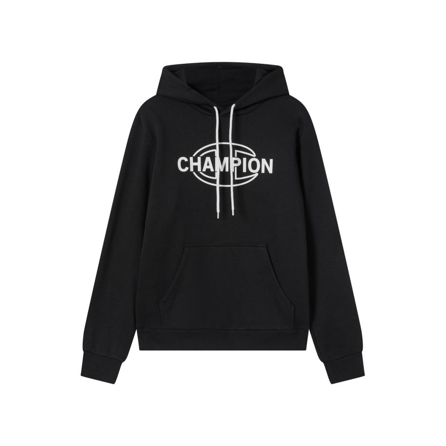 Champion Authentic Athletic Apparel Champion Authentic Athletic Apparel Sweatshirt zwart / wit -