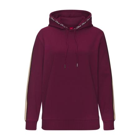 s.Oliver s.Oliver Sweatshirt beige / bourgogne / zwart