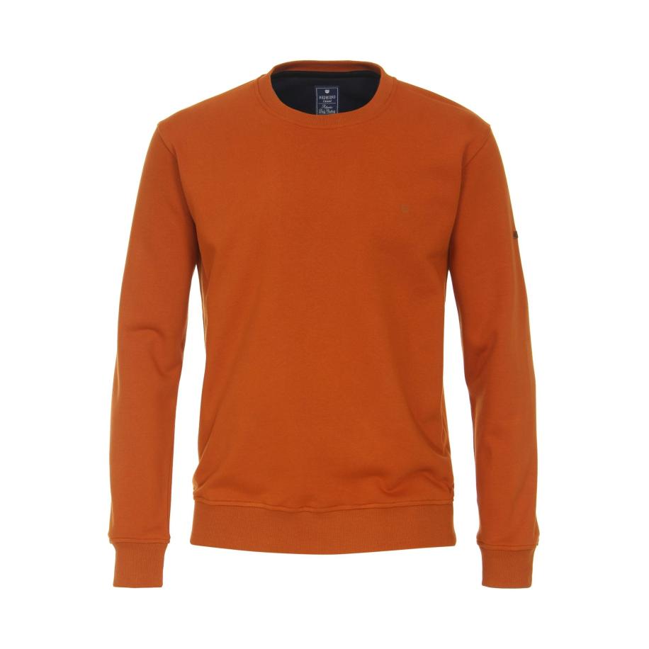 Redmond Casual Sweatshirt ronde hals, Effen Multicolor