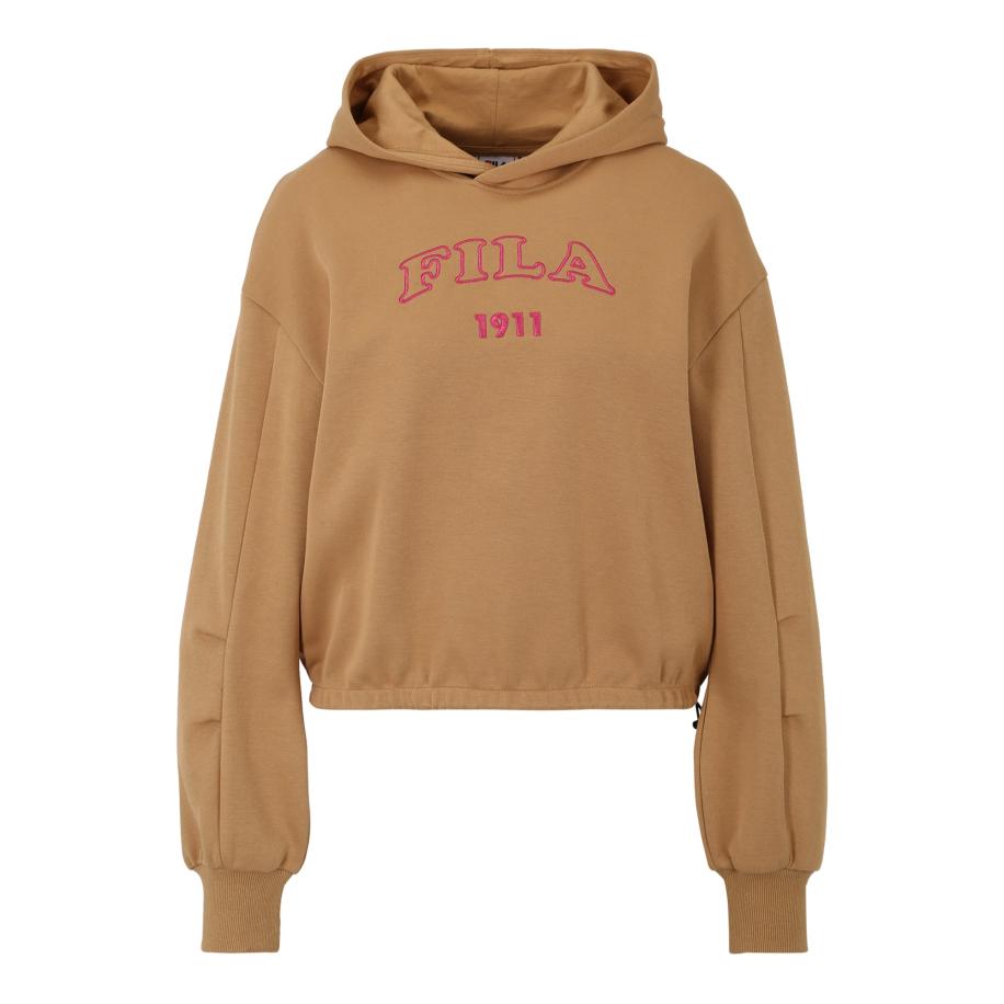Fila FILA Sweatshirt TOYONAKA lichtbruin / rood -
