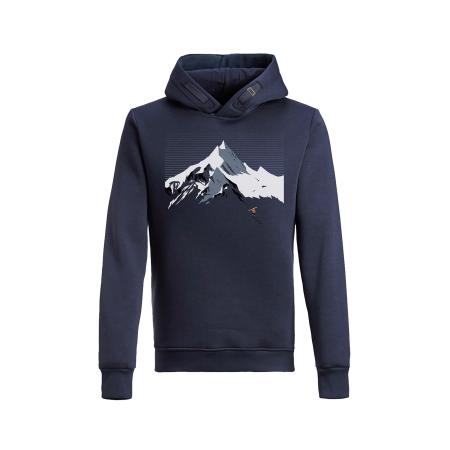 GreenBomb GREENBOMB Sweatshirt Nature Mountain Ski navy / lichtgrijs / wit