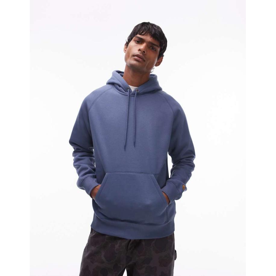 Carhartt WIP - Chase - Hoodie in blauw Blauw