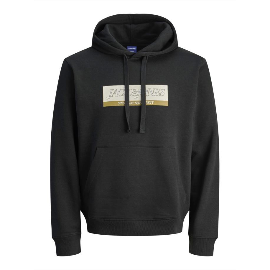 Jack & Jones JACK & JONES Sweatshirt JORINWOOD crème / mosterd / zwart -