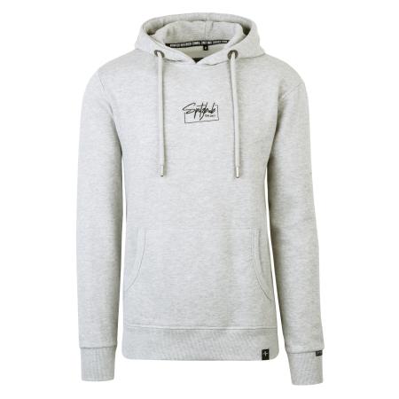 SPITZBUB Sweatshirt Jasper grijs gemêleerd / zwart