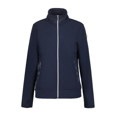 Luhta LUHTA Fleece jas Aarlahti donkerblauw