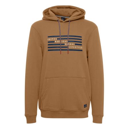 FQ1924 FQ1924 Sweatshirt blauw / lichtbruin / wit