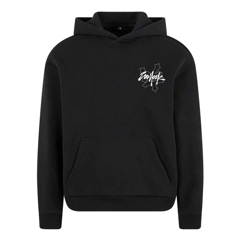 Zoo York ZOO YORK Sweatshirt Tags Fluffy zwart / wit -