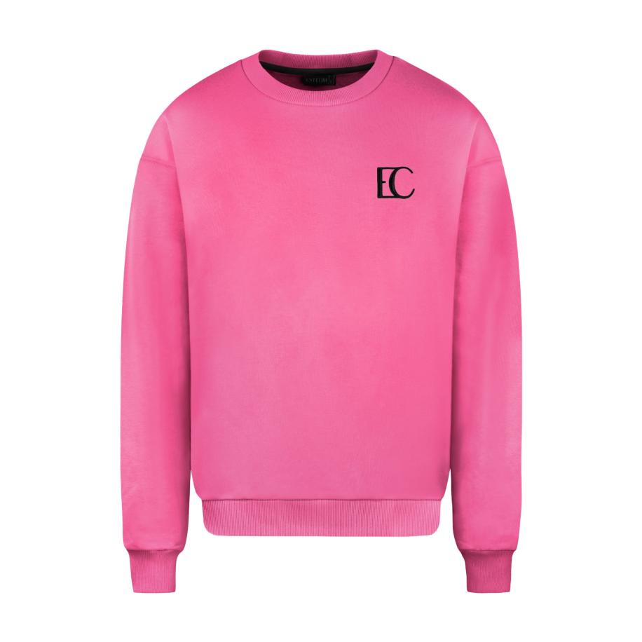 ESTEEM ESTEEM Sweatshirt pink / zwart -