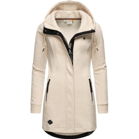 Ragwear Ragwear Sweatvest Letty lichtbeige