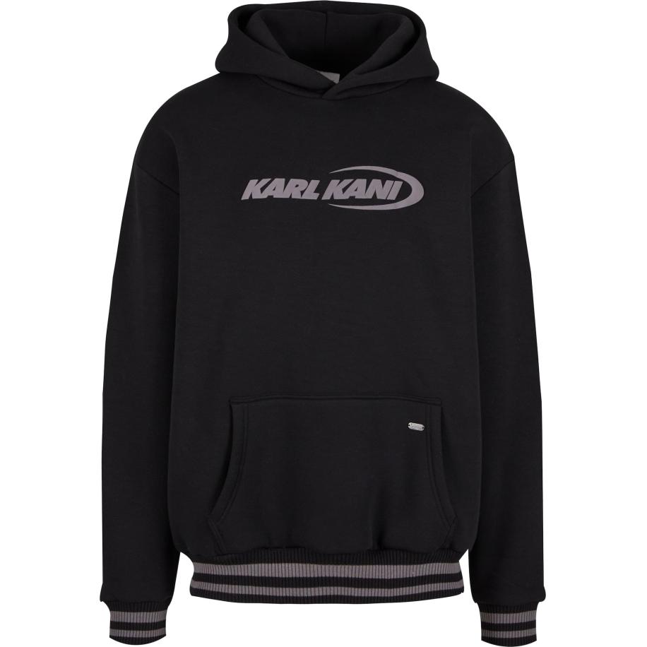 Karl Kani Karl Kani Sweatshirt Ellipse stone grey / zwart -