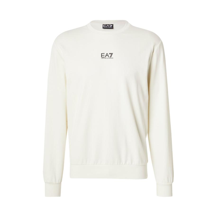 Emporio Armani EA7 Emporio Armani Sweatshirt crème / zwart -