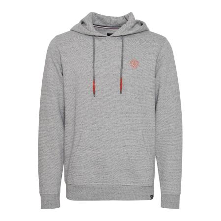 FQ1924 FQ1924 Sweatshirt THEO grijs gemêleerd / oranje