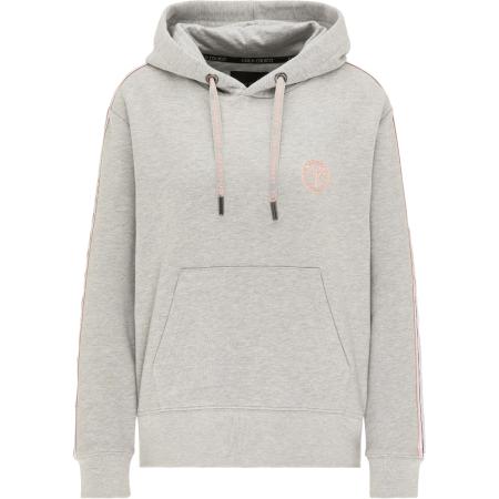 carlo colucci Carlo Colucci Sweatshirt Catania grijs gemêleerd / zalm roze