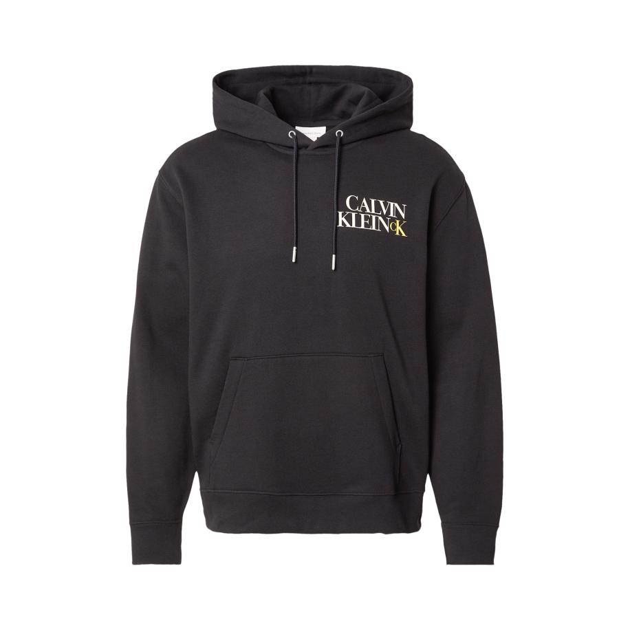 Calvin Klein Calvin Klein Jeans Sweatshirt ecru / lichtgeel / zwart -