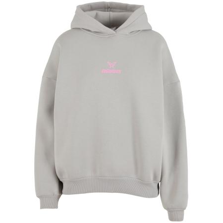 Felicious Sweatshirt lichtgrijs / lichtroze
