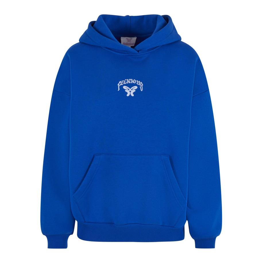 Felicious Sweatshirt royal blue/koningsblauw / wit Blauw