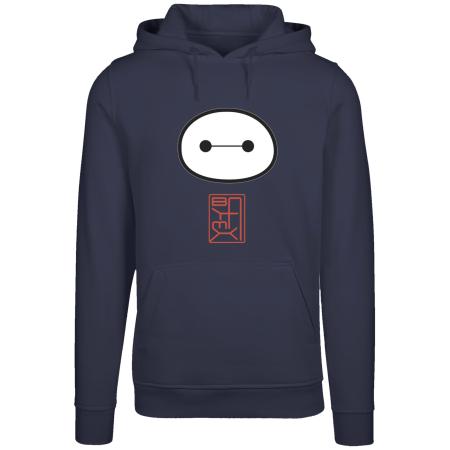 F4NT4STIC Sweatshirt Big Hero 6 Baymax navy / grenadine / zwart / offwhite