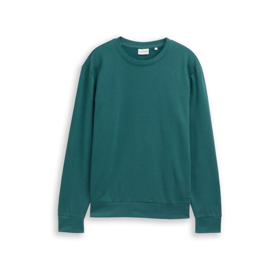 Tom Tailor TOM TAILOR Sweatshirt smaragd -