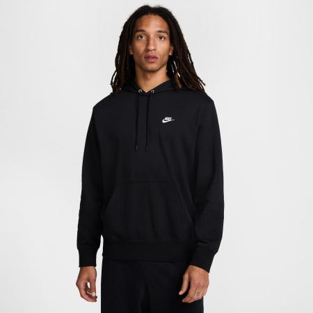 Nike Club hoodie van sweatstof voor heren - Zwart
