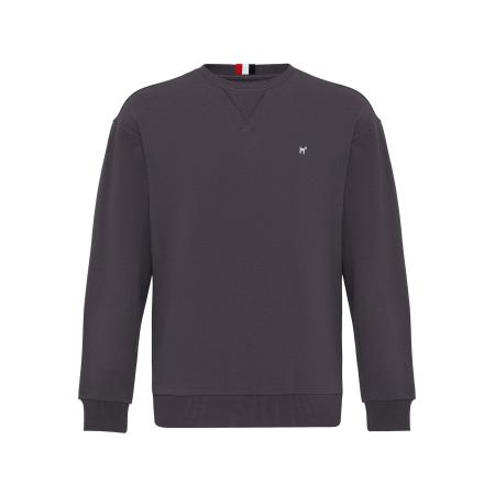 Williot Williot Sweatshirt donkergrijs / wit