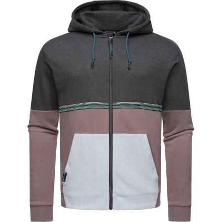 Ragwear Ragwear Sweatvest bruin / zwart / wit