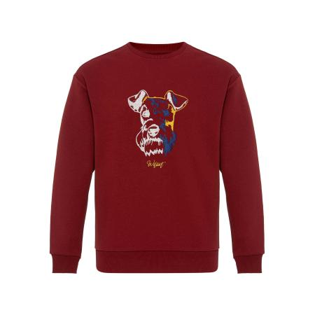 Williot Williot Sweatshirt gemengde kleuren / bordeaux