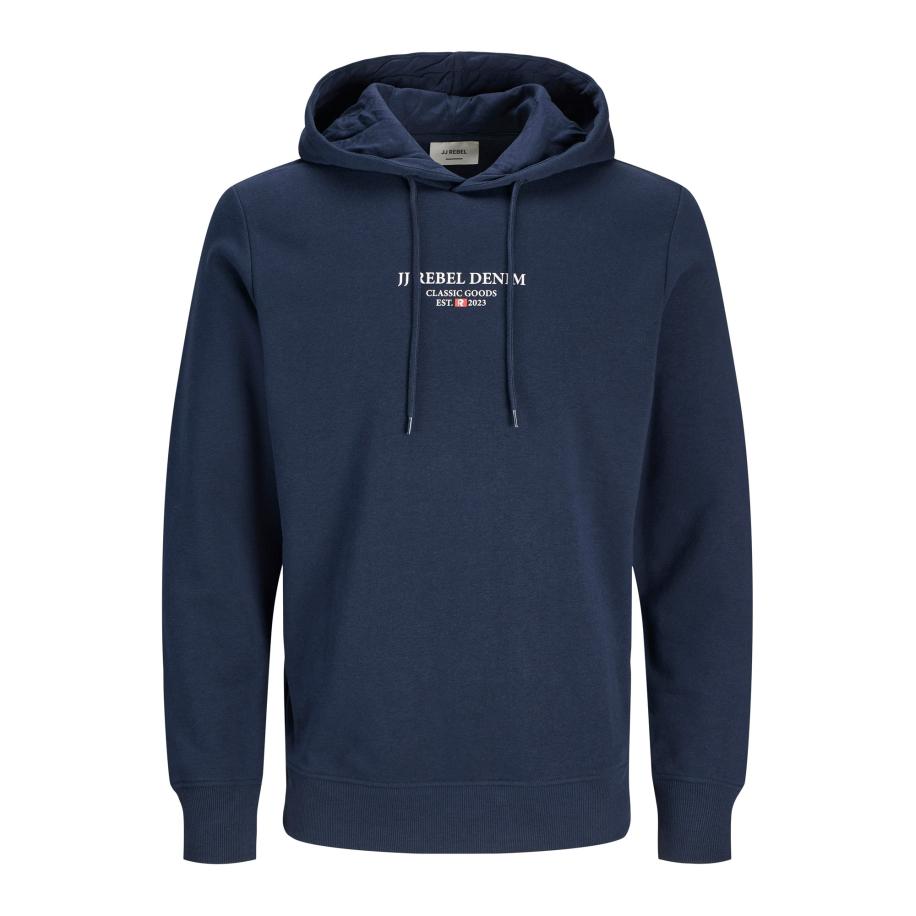 JJ Rebel JJ Rebel Sweatshirt nachtblauw / wit -