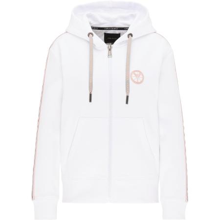 carlo colucci Carlo Colucci Sweatvest Cattaruzza gemengde kleuren / wit