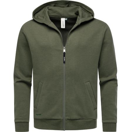 Ragwear Ragwear Sweatvest Natten donkergroen